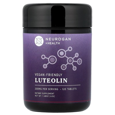 Neurogan Health Luteolin, 120 Tablets (100 mg per Tablet), 1.48 oz (42 g)