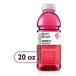 vitaminwater zero power-c dragonfruit - 20 fl oz Bottle - 1 of 4
