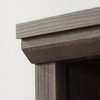 Sauder 70.866" Aspen Post Library Shelf with 2 Doors Pebble Pine - 3 of 4