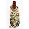 Women's Plus Size Lilah Maxi Dress - black | CITY CHIC - 2 of 4