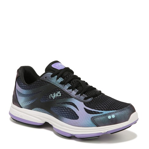 Ryka Womens Devotion Plus 2 Oxfords Black/purple/blue 8.5 W : Target