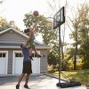 Safstar Height Adjustable Portable Basketball Hoop System Shatterproof Backboard 2 Nets - 2 of 4