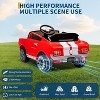 24V 7AH 2-Seater Ride on Cars for Age 3-8, with Remote Control, Kids Electric Vehicle with Safety Belt, 2 Speeds, LED Lights, Music Player - 3 of 4
