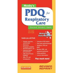 Mosby's PDQ for Respiratory Care - 2nd Edition by  Helen Schaar Corning (Spiral Bound) - 1 of 1