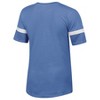 NCAA North Carolina Tar Heels Women's Mesh Trim V-Neck T-Shirt - 2 of 3