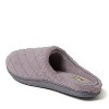 Dearfoams Women's Leslie Quilted Microfiber Terry Memory Foam Clog House Slipper - 3 of 4