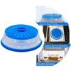 5 Star Super Deals 2 Microwave Splatter Guard Cover - Collapsible Lid for Food Protection and Easy Storage BPA-Free, Dishwasher Safe, Heat-Resistant - 3 of 4