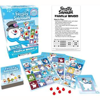 Aquarius Puzzles Frosty The Snowman Family Bingo Game