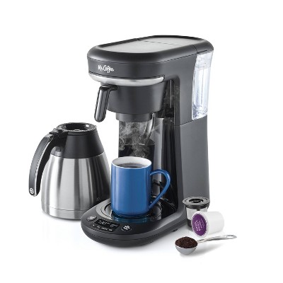 Best Buy: Mr. Coffee 10-Cup Coffee Maker with Thermal Carafe Stainless-Steel/Black  2133734