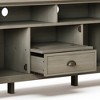 72" Solid Wood Transitional TV Media Stand with Two Drawers, Two Framed Doors and Adjustable Shelves for Living Room and Bedroom - 2 of 4