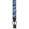 Ascentix Men's Paisley Skulls Convertible Clip End Suspenders - 3 of 4