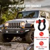 VEVOR 5/8" D-Ring Shackle, 4 Pack Alloy Steel Shackles 28660 lbs (13 Ton) Break Strength with 3/4" Screw Pin, Heavy Duty Off Road Vehicle Recovery - 3 of 4