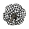 SEVOBAL Party Decorations and Accessories Fabric Black Pumpkin set 2 Decor Farmhouse-Inspired Accent for Halloween, Black White, 10.2"*8.1"*7.7" - 3 of 4