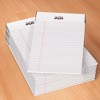 School Smart Junior Legal Pads, 5 x 8 Inches, 50 Sheets Each, White, Pack of 12 - 2 of 4