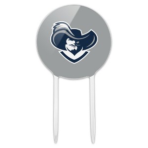 Xavier University Secondary Logo Acrylic Cake Topper Party Decoration for Wedding Anniversary Birthday Graduation - 1 of 4