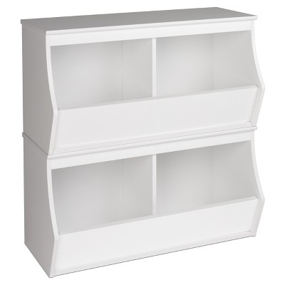 Fremont Entryway Storage Cubbie - 4 Bin - White - Prepac