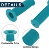 Unique Bargains Bike Handlebar Grips Covers 3.94" Blue 1 Pair - 4 of 4