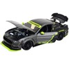 2015 Ford Mustang GT 5.0 Gray Metallic and Black with Graphics "Modern Muscle" Series 1/18 Diecast Model Car by Maisto - 2 of 4