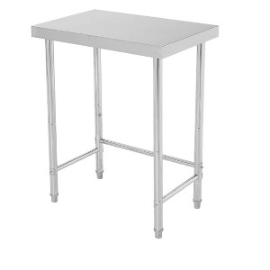 Coucheta Stainless Steel Table 16x24 Inch, NSF Heavy Duty Commercial Prep Table with Open Base, Metal Work Table - 1 of 4