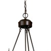 Vaxcel Bryce 9 - Light Chandelier in  Burnished Bronze - image 3 of 4