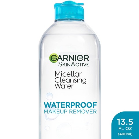 Мицеллярная вода Garnier для снятия водостойкого макияжа, 13.5 fl oz