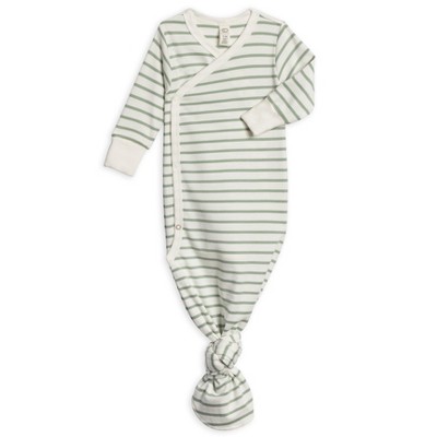 Colored Organics Indy Wrap Front Gown