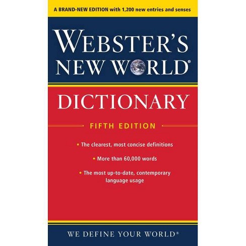 Webster's All-In-One Dictionary & Thesaurus, Second Edition