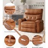 Rocker Recliner for Adults, Nursery Glider Recliner with Massage and Heating, Rocking Chair with 1.5X Sponge Comfort Arm and Back - 4 of 4
