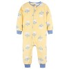 Gerber Baby Girls' Footless Fleece Pajamas, 3-Pack - 2 of 4