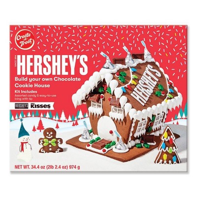 Hershey's Holiday Chocolate Cookie House Kit - 34.3oz