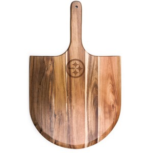 NFL Pittsburgh Steelers Acacia Wood Pizza Peel Serving Paddle - 1 of 3