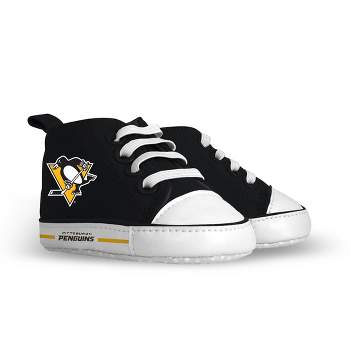 Baby Fanatic Pre-Walkers High-Top Unisex Baby Shoes -  NHL Pittsburgh Penguins