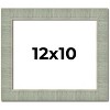 PosterPalooza | Photo Size Sculpted Blue Picture Frame - UV Acrylic, Foam Board Backing, Hanging Hardware - 2 of 4