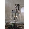 Minka Lavery Rustic Outdoor Wall Light Fixture Vintage Rust 27" Beveled Glass Shade for Post Exterior Barn Deck House Porch Patio - 3 of 3