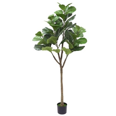 ArtificialTree, Tall Fake Plants for Indoor Outdoor Decor, Large Faux Tree for Home Office Decor Living Room Porch Patio