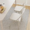 Folding Chairs, Metal Foldable Chair, for Indoor Outdoor Dining Room, Camping, Wedding, Commercial Banquet - 4 of 4