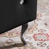 Vynxaria Bluck PU Storage Bench, Flip Top Entryway Bench Seat with Safety Hinge, Storage Chest with Padded Seat, Bed End Stool - 4 of 4