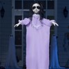 Joyfy 43’’ Halloween Decoration Hanging Doll Ghost, Purple Dress Creepy Doll Skeleton with Scary Expressions for Halloween Indoor Outdoor Decor - 2 of 4