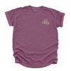 Simply Sage Market Lake Life Distressed Colorful Front and Back Design Garment Dyed Tee - 3 of 4
