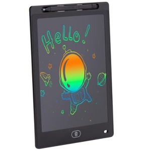 Emerald Black LCD Drawing Pad, 10" Screen Doodle Board with Stylus, Reusable Drawing & Writing Pad for Children and Adults - 1 of 4