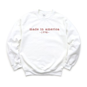Simply Sage Market Embroidered Made In America 1776 Sweatshirt - 1 of 4