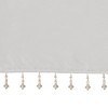 Gracie Mills Elroy Lightweight Beaded Faux Silk Valance - 2 of 4