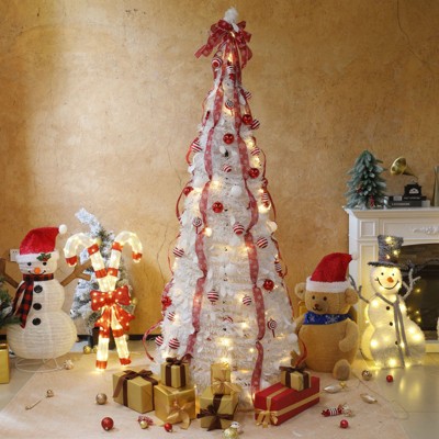 Karl Home Lighted Pop Up Artificial Christmas Tree