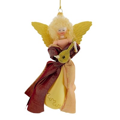 Italian Ornaments 7.25 In Sing A Heavenly Chorus Christmas Angel Ornament Tree Ornaments