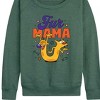 Women's - Nickelodeon - Cat Dog Fur Mama Lightweight French Terry Wide Neck Long Sleeve Shirt - 2 of 4