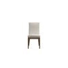 New Classic Furniture, Maggie Dining Chair W/Natural Cushion-Walnut, Set of 2 - 3 of 4