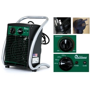 DR. INFRARED HEATER DR-218 Greenhouse Garage Workshop Heater, 1500W or 3000W - 1 of 4