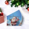 Unique Bargains Christmas Greeting Card Red White Blue 4.5x3.1 Inch 10 Pcs - 2 of 4