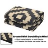 Outdoor Rug Waterproof Plastic Straw Rug Reversible Rug for Patios Decks Porch Camper Balcony Backyard - 4 of 4