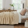 Cozy Bliss Fluffy Faux Fur Throw Blanket Soft Bed Blankets for Sofa Bed - 4 of 4